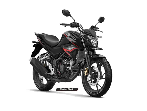 Warna CB150R 2019 STD Hitam stripe Merah