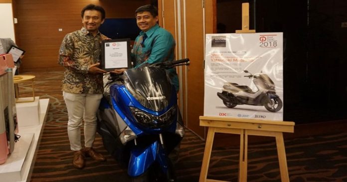 Yamaha NMax Motor desain terbaik, Good Desain Indonesia 2018