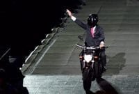 Stuntman Jokowi di Opening Asian Games 2018