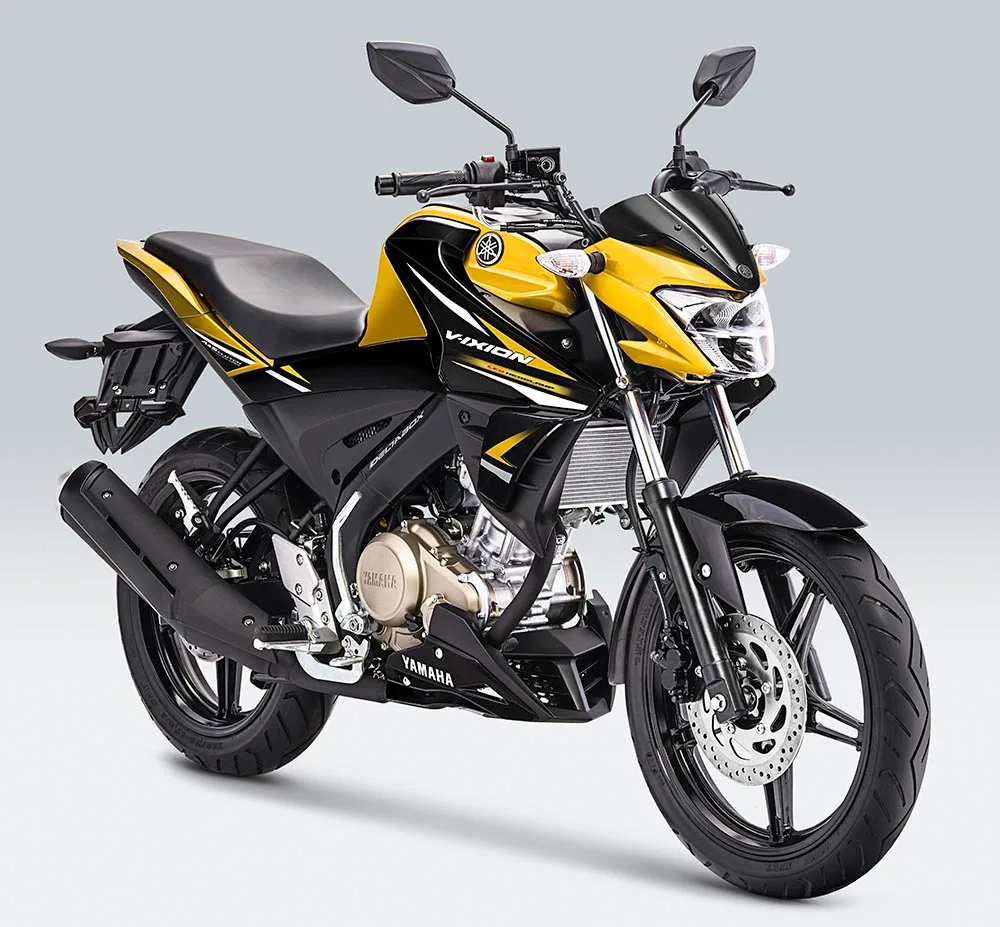 Vixion 2018 Warna Kuning Metalik Vixion 2018 Warna Kuning Metalik