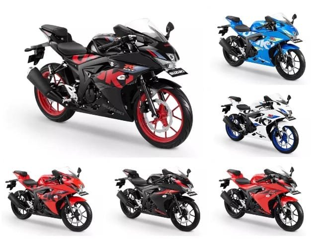 Warna Suzuki GSX-R150 2018 Warna Suzuki GSX-R150 2018