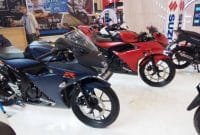 Warna Suzuki GSX-R150 Biru doff dan merah doff Warna Suzuki GSX-R150 Biru doff dan merah doff