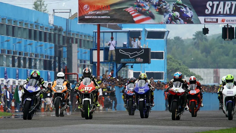 Event balap Yamaha di Sentul
