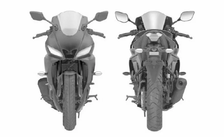 Paten Design Yamaha R25 2019 depan belakang