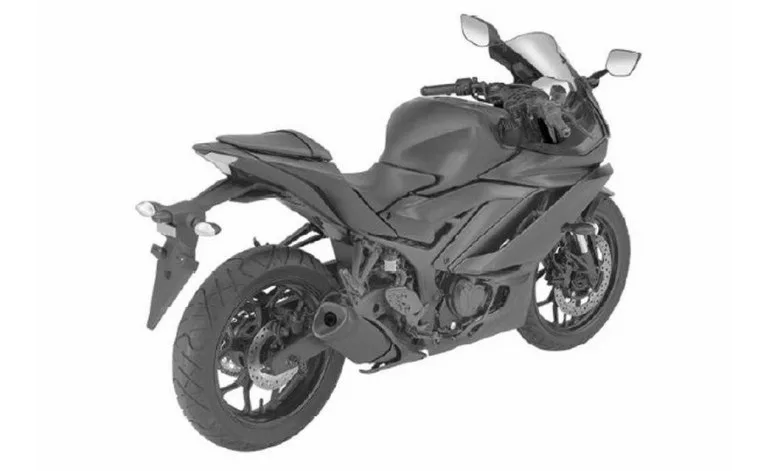 Paten Design Yamaha R25 2019 sisi kanan