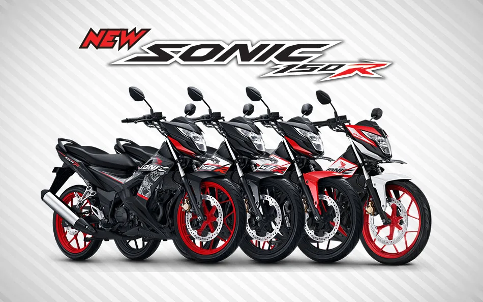 Pilihan Warna Honda Sonic 150R tahun 2018 terbaru