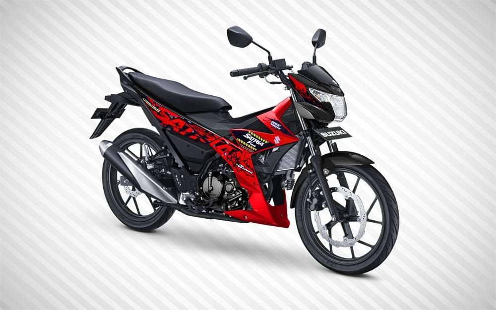 Warna Satria 2018 Merah