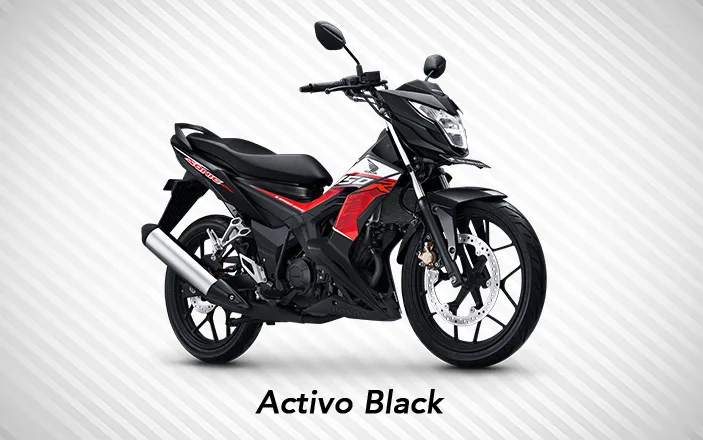 Warna Sonic 2018 Hitam Aktif