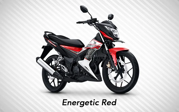 Warna Sonic 2018 Merah Enerjik