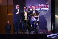Yamaha Lexi Bike of The Year pada GridOto Awards 2018