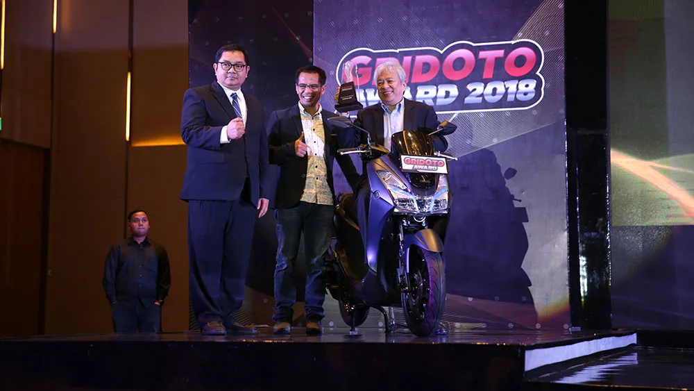 Yamaha Lexi Bike of The Year pada GridOto Awards 2018