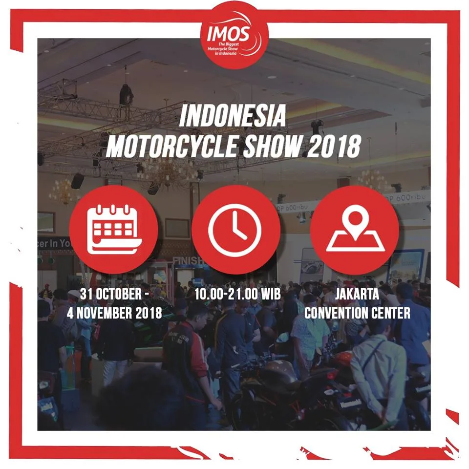 Jadwal dan Jam Buka IMOS 2018
