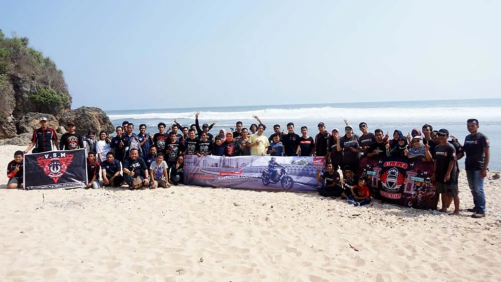 Komunitas Honda Verza Yogyakarta Touring Bikepacker