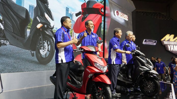 Manajemen Yamaha Indonesia memperkenalkan FreeGo