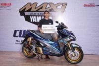 Juara Modifikasi Master Class Aerox 155 CustoMAXI Yamaha 2018 Yogyakarta Juara Modifikasi Master Class Aerox 155 CustoMAXI Yamaha 2018 Yogyakarta