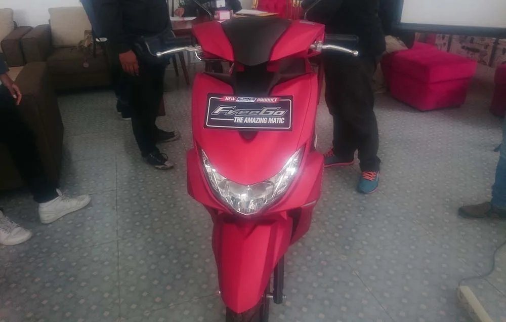 Launching Yamaha FreeGo di Jogja, warna merah doff Launching Yamaha FreeGo di Jogja, warna merah doff