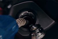 Posisi Tutup pengisian bensin Yamaha FreeGo