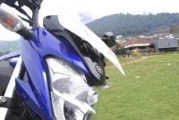 Yamaha Vixion R background gunung lawu