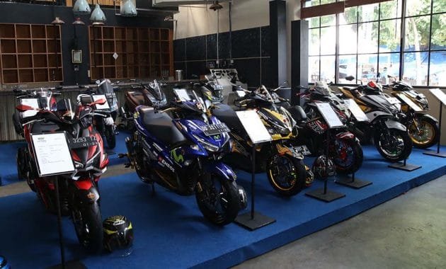Modifikasi Aerox dan Lexi CustoMAXI Makassar 2018