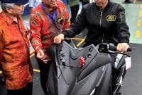 Presiden Jokowi naik NMax, Yamaha berhasil ekspor 1,5 juta unit Presiden Jokowi naik NMax, Yamaha berhasil ekspor 1,5 juta unit
