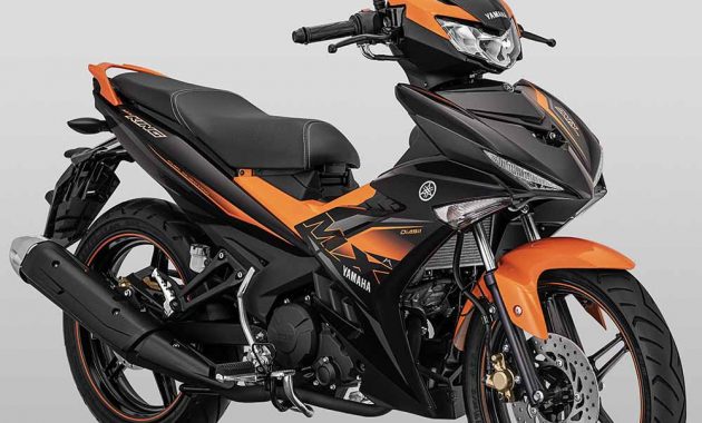 Yamaha Jupiter MX King facelift 2019 orange