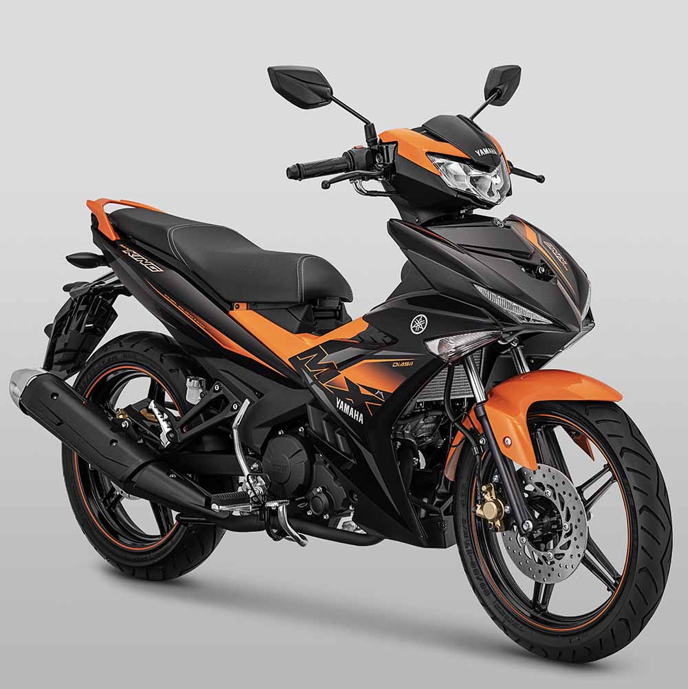 Yamaha Jupiter MX King facelift 2019 orange