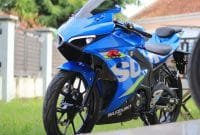 Modifikasi-Headlamp-Suzuki-GSX-R150-Panigale-keren Modifikasi Suzuki GSX-R150 Panigale