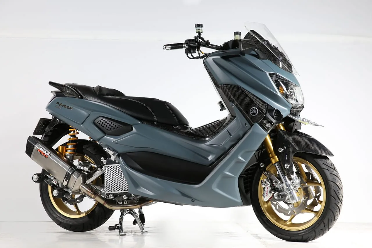 Pemenang Kategori Master Class Modifikasi Nmax CustoMAXI Bali