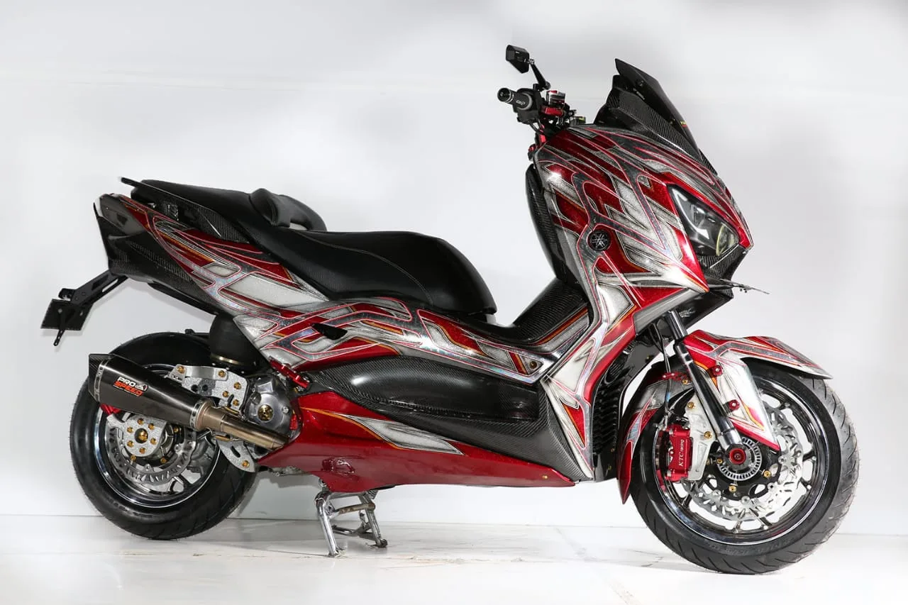 Pemenang Kategori Master Class Modifikasi Xmax CustoMAXI Bali