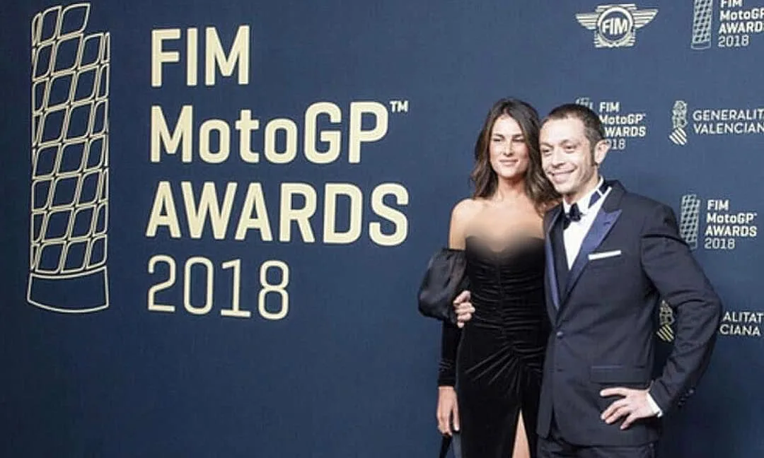 Rossi dan pacarnya, Francesca Sofia