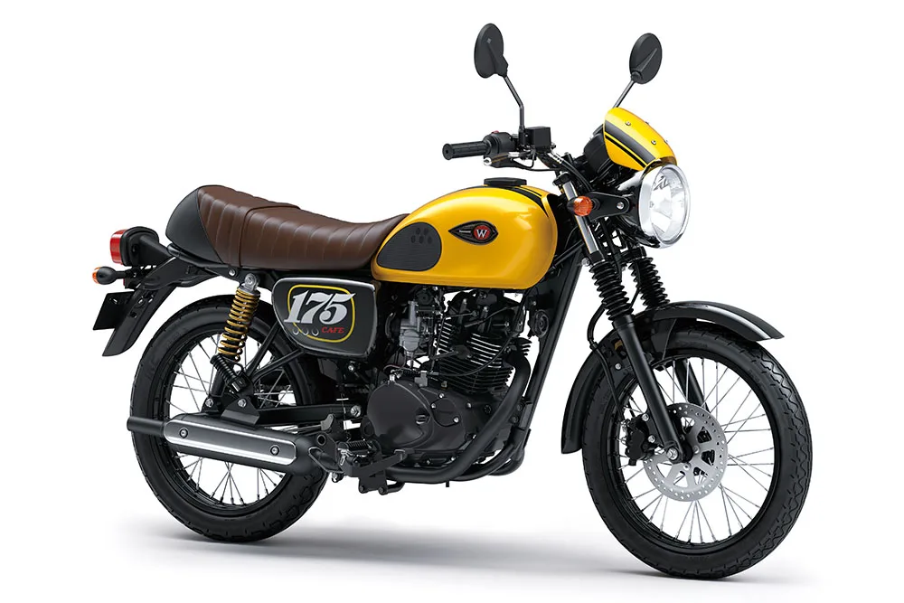 Warna W175 Cafe 2019 Kuning