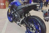 Yamaha MT-15 view dari bellakang keren abis