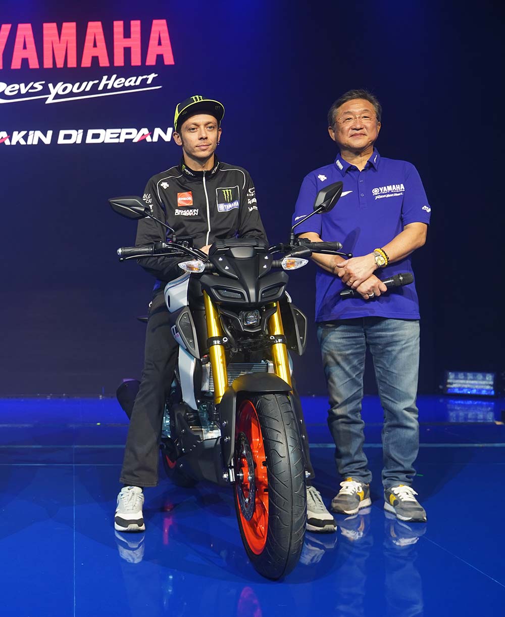 Launching Yamaha MT-15 bersama Rossi