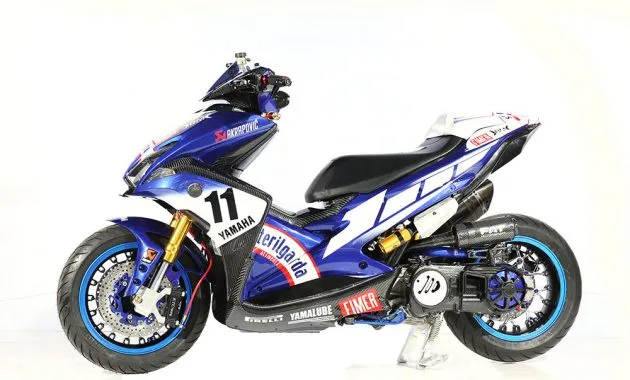 Pemenang Kategori Master Class Modifikasi Aerox 155 CustoMAXI Bandung