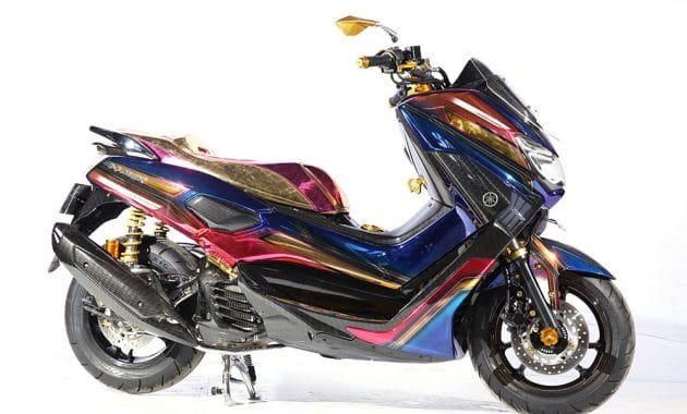 Pemenang Kategori Master Class Modifikasi Nmax CustoMAXI Bandung