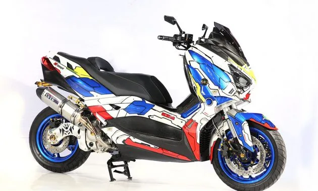 Pemenang Kategori Master Class Modifikasi Xmax CustoMAXI Bandung