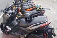 Yamaha XMax 250 berjejer di Bali Yamaha XMax 250 berjejer di Bali