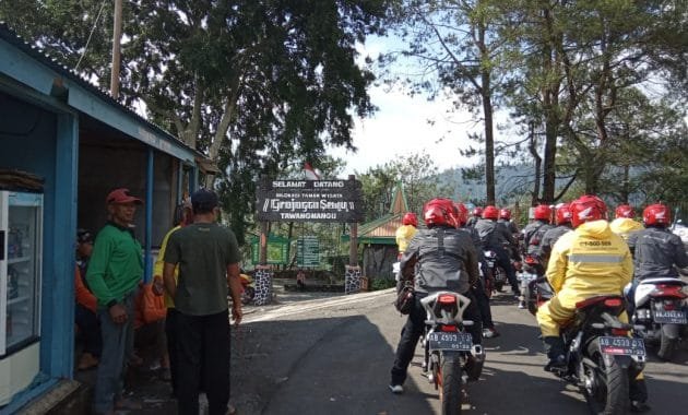 Fun Touring Blogger Vlogger AHM Jogja Tawangmangu 2 - Perjalanan
