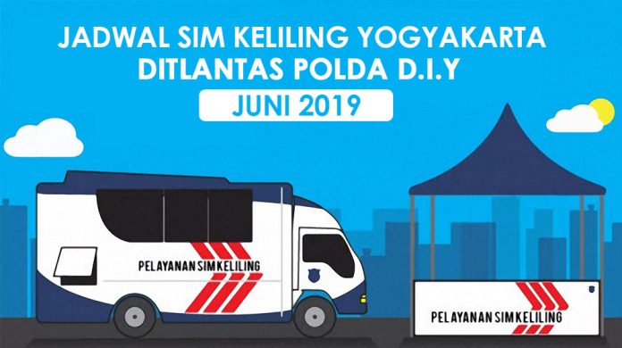 Jadwal SIM Keliling Jogja bulan Juni 2019