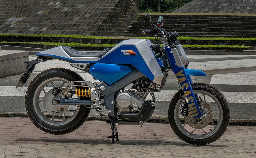 Modifikasi XSR 155 Futuristic Scrambler (Yasashii Garage)