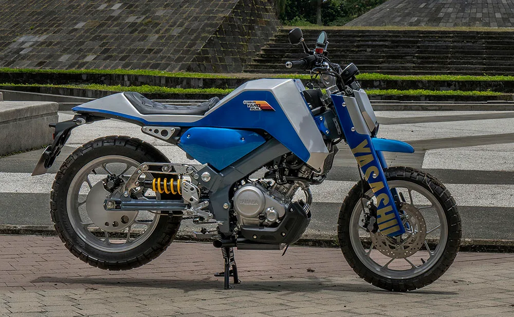 Modifikasi XSR 155 Futuristic Scrambler (Yasashii Garage)