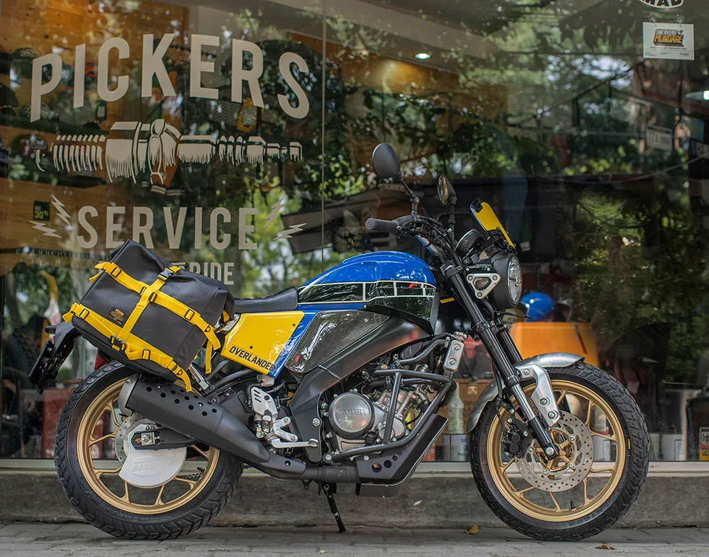 Modifikasi XSR 155 Overlander (Pickers Store)