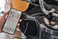 Ngecas Baterai HP di Motor Honda PCX