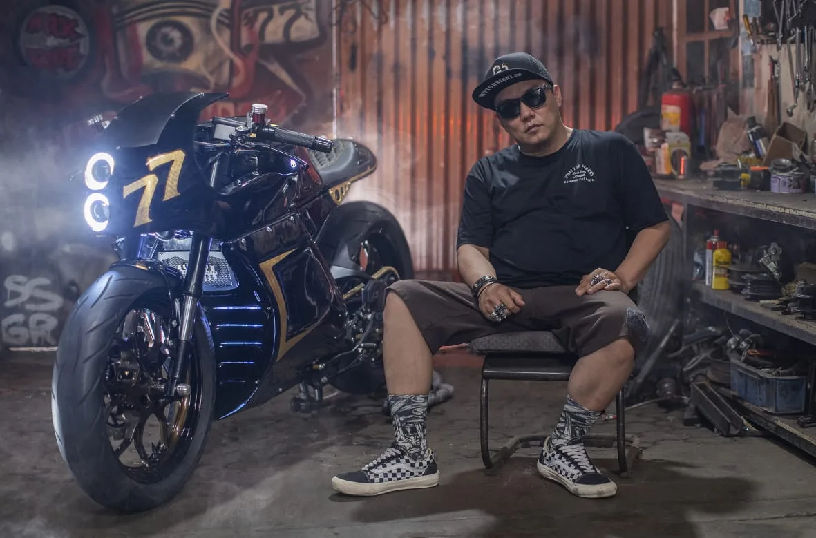 Purnama Sultan (Glanets Radical Kustom) - Modifikasi XSR 155 Reborn Café Racer