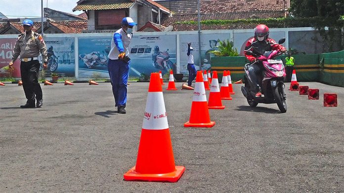 Simulasi Ujian SIM C Gratis dari Astra Motor Yogyakarta