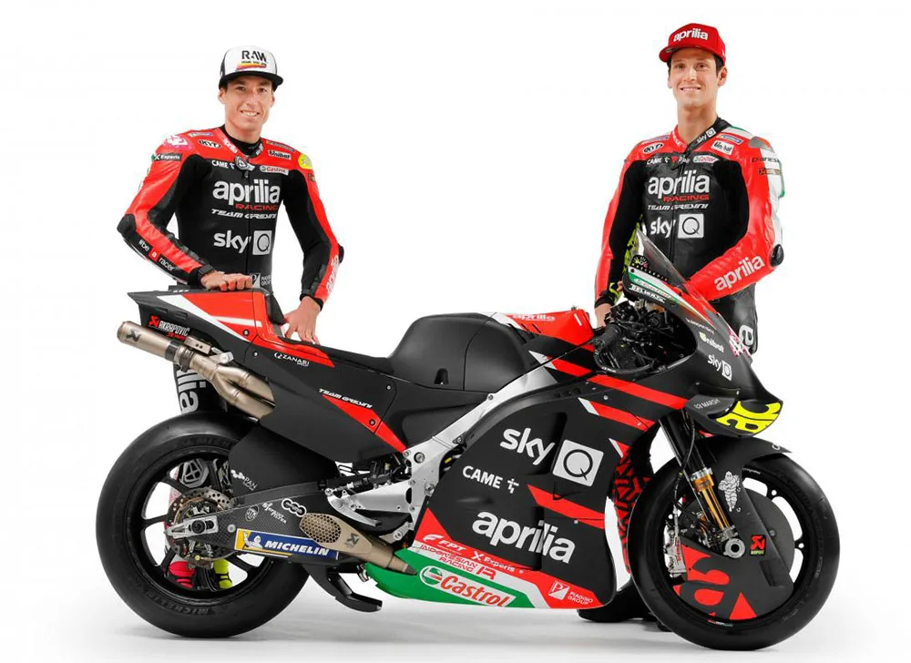 Pembalap Aprilia Racing Gresini MotoGP 2021