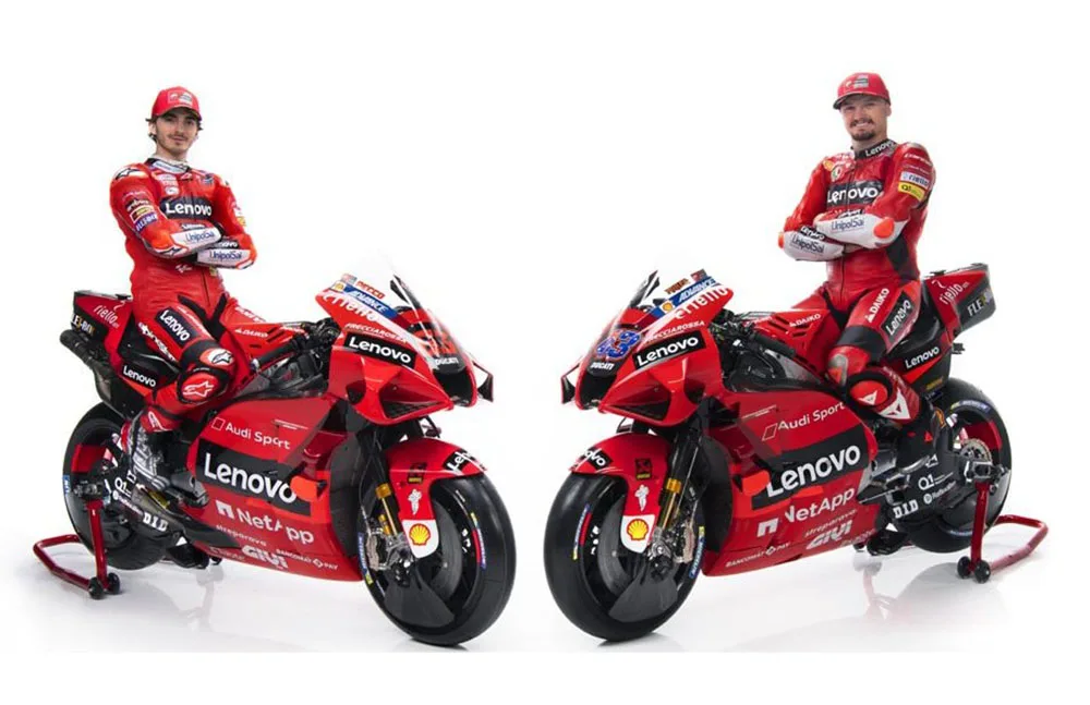 Pembalap Ducati Lenovo Team MotoGP 2021