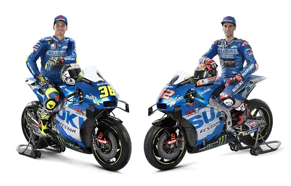 Pembalap Suzuki Ecstar MotoGP 2021