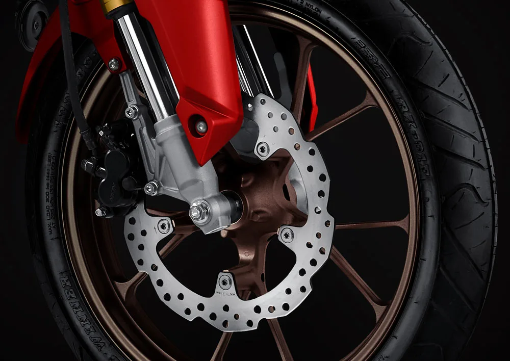 Rem Cakram bergelombang di All New CB150R facelit terbaru