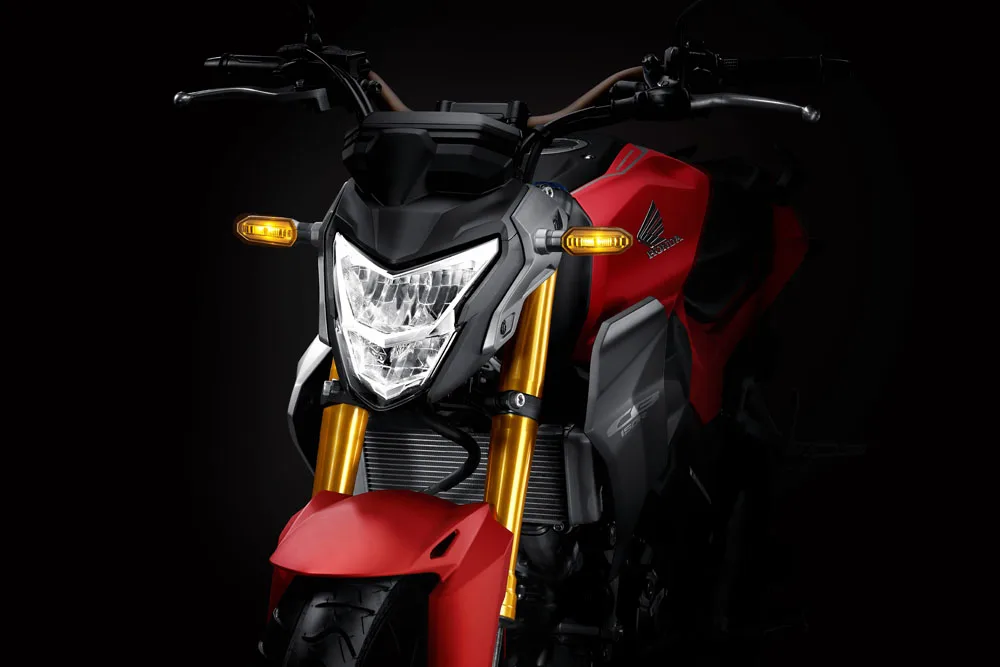 Tampak depan All New CB150R facelit terbaru
